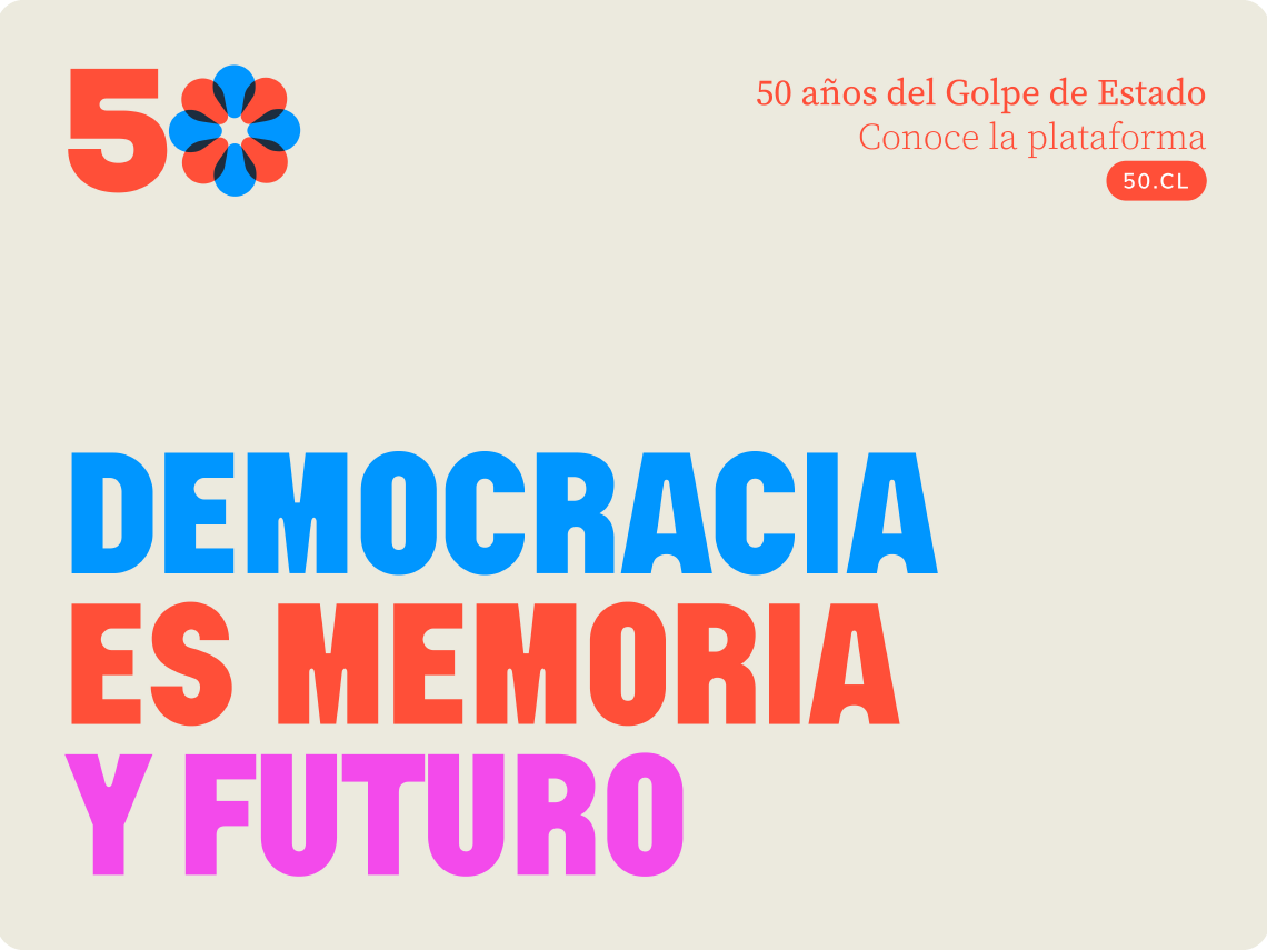 Gráfica 50 años Golpe de Estado