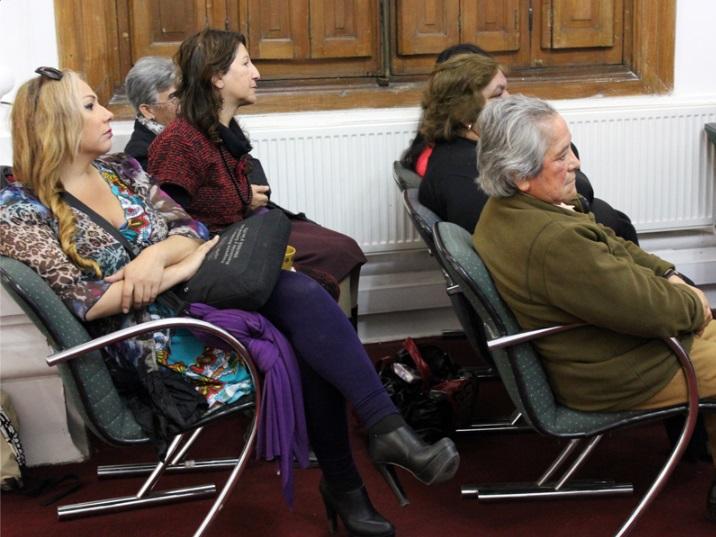 Claudia Rodríguez, Ximena Prado, Aída Moreno y Ruth Olate