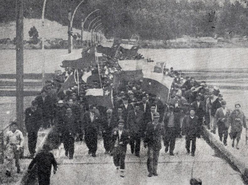 12 de mayo de 1960. Marcha a Concepción