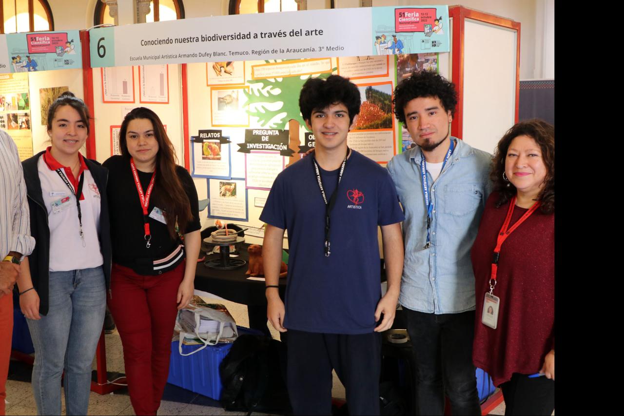 51 Feria Científica Nacional Juvenil en el Museo Nacional de Historia Natural