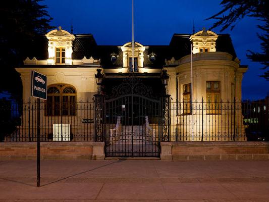 Front of the Braun-Menéndez Family Mansion