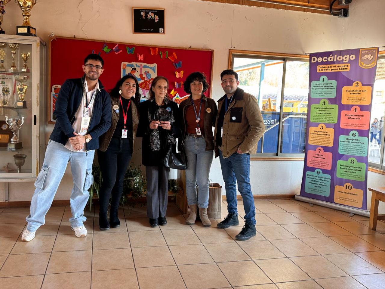 Equipo de Género y la arqueóloga reconocida Blanca Tagle