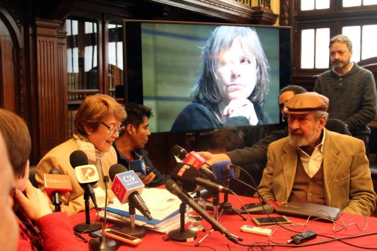 Ministra anunció el reconocimiento desde la sala Ercilla de la Biblioteca Nacional.