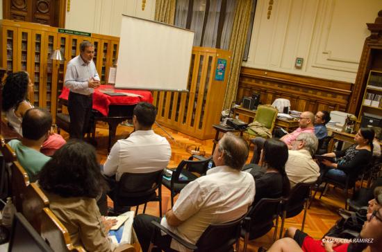 Participantes del encuentro (fotografía de Marucela Ramírez),