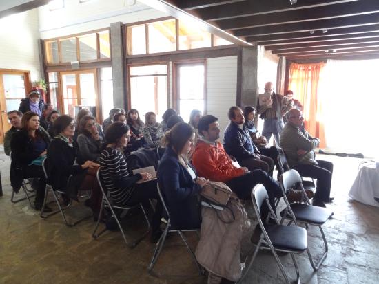 Participantes de la mesa de patrimonio.