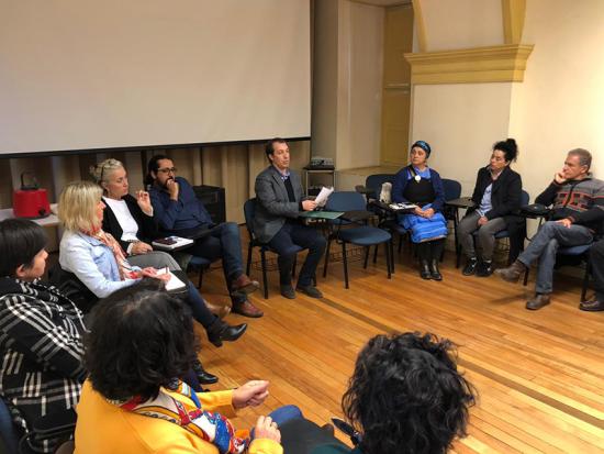 El encuentro se realizó en el Centro Patrimonial Recoleta Dominica.