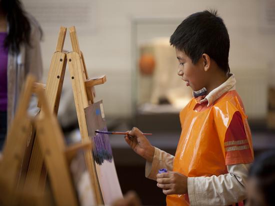 Taller de pintura.