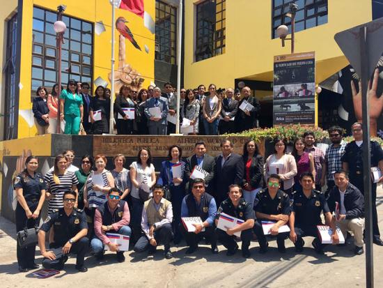 Los participantes pudieron plasmar sus interrogantes sobre los procedimientos y metodologías para el control del tráfico ilícito en mesas mixtas de trabajo, intercambiando ideas desde el ámbito de acción de cada institución.
