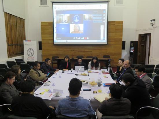 Consejo de la Sociedad Civil Dibam sesionando.