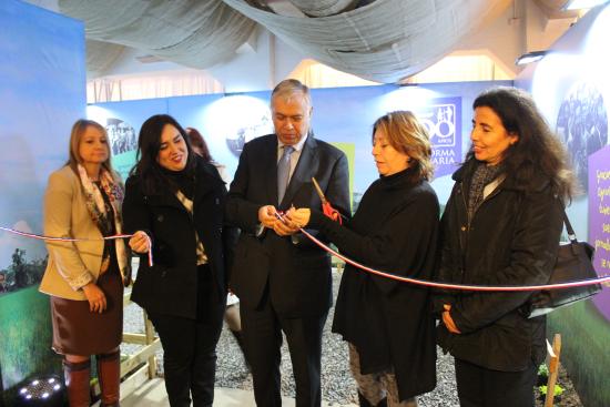 Inauguración de actividades de la Reforma Agraria en la Biblioteca de Santiago.