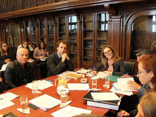 La ministra de las Culturas, las Artes y el Patrimonio y el Subsecretario del Patrimonio Cultural encabezaron esta reunión.