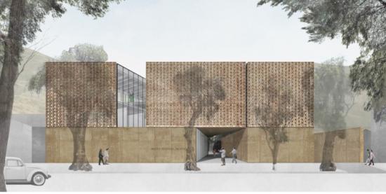Imagen del proyecto para el nuevo museo.