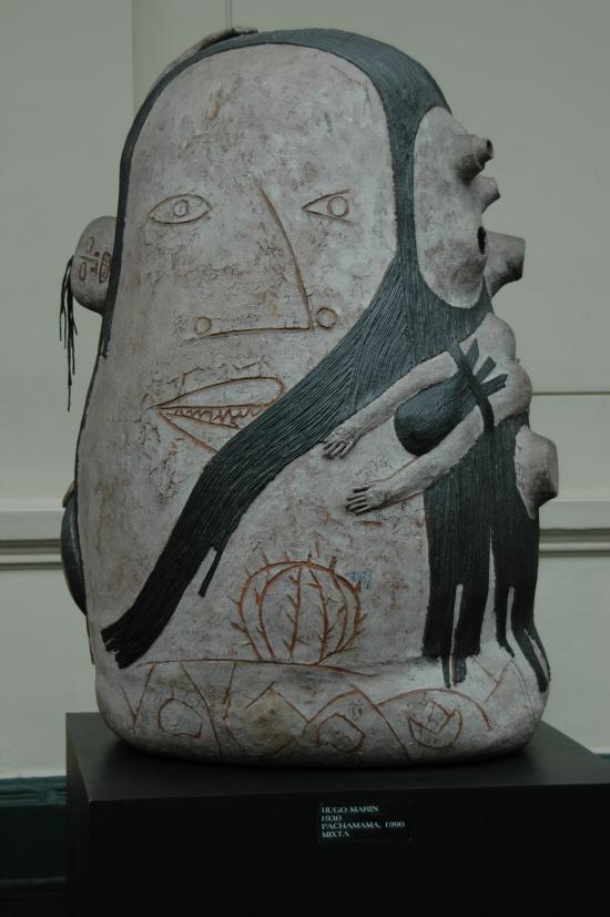 "Pachamama", obra de Hugo Marín.