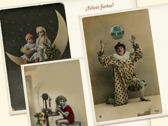 Postales navideñas.