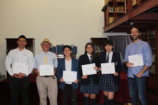 Los ganadores del certamen fueron distinguidos en esta ceremonia.