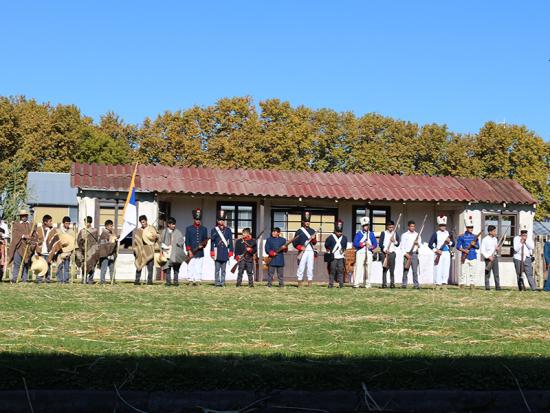 Desfile cívico militar.