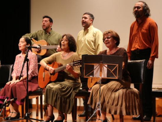 Conjunto Cuncumén, ganador del premio Fidel Sepúlveda Llanos 2015.