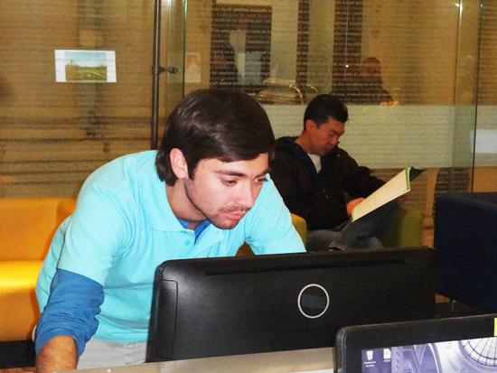 Taller de programación realizado en la Biblioteca Nacional.