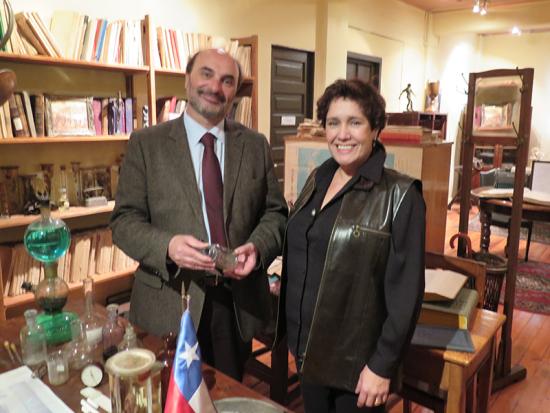 Ángel Cabeza y Lucía Godoy.