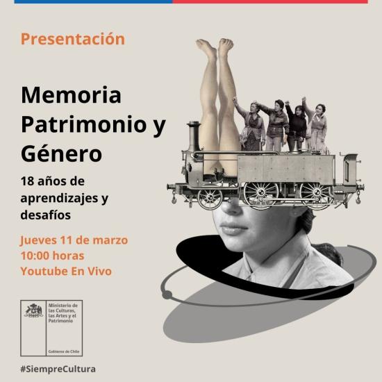 VIRTUAL, DIVERSA Y CON ENFOQUE DE GÉNERO LLEGA LA AGENDA PARA EL MES DE MARZO DESDE EL SERVICIO NACIONAL DEL PATRIMONIO CULTURAL