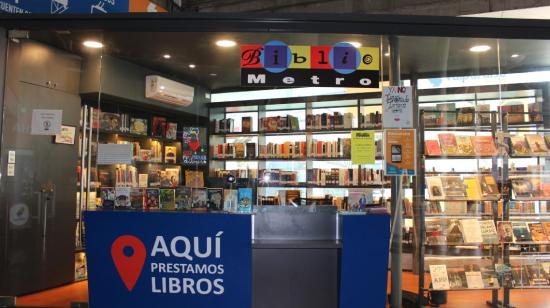 Módulo de atención de Bibliometro en estación Puerto