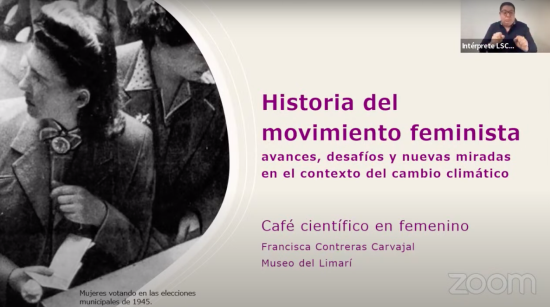 Café científico en femenino. Charla 1: Historia del movimiento feminista