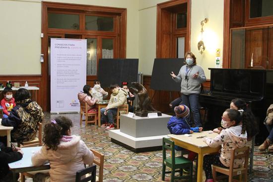 Entusiasta acogida tuvo taller Milomanía organizado por Museo Regional de Magallanes
