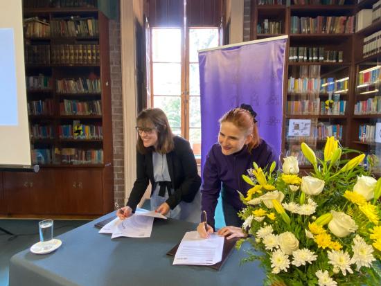 Firma de convenio