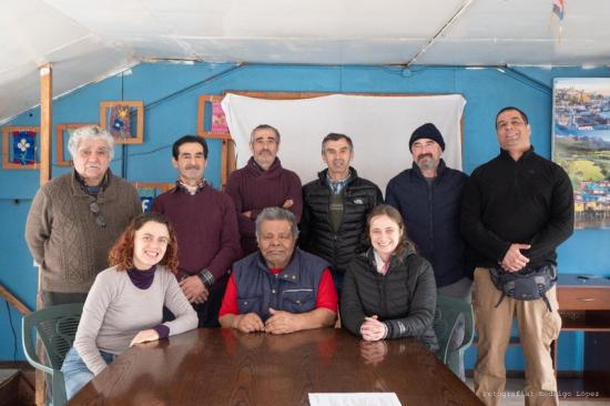 Carpinteros de ribera de la región se reunieron en Puerto Edén convocados por el Serpat