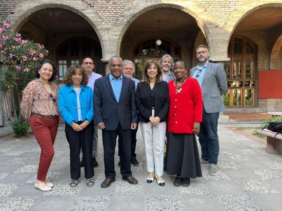 Participantes de la XIII Reunión Mowlac en Campus Oriente de la Pontificia Universidad Católica