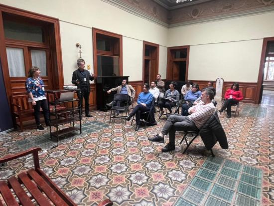 Subdirector Nacional de Museos del Serpat se reunió con equipo del Museo Regional de Magallanes