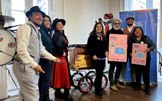 Cultores y cultoras del circo de tradición familiar y de organilleros reciben reconocimiento
