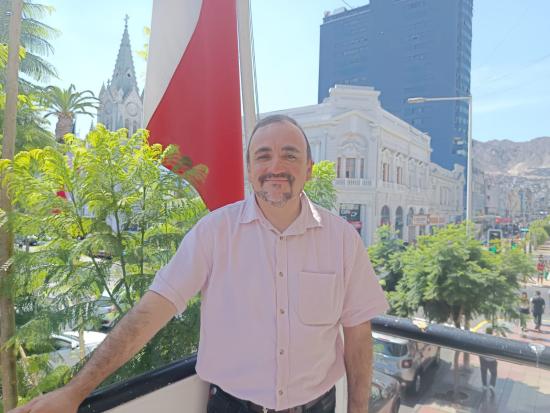 Nuevo Director del Serpat en la región de Antofagasta, Claudio Lagos Gutiérrez