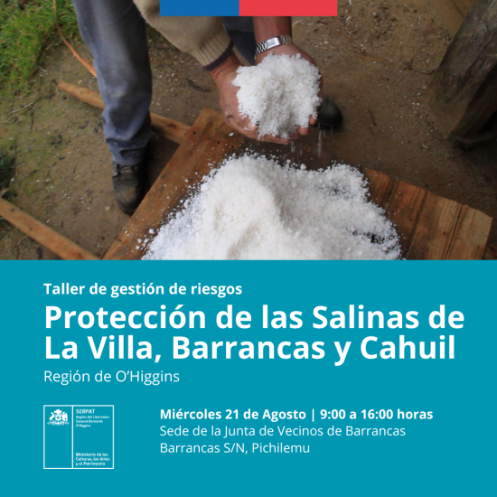 Protección de las Salinas de La Villa, Barrancas y Cahuil