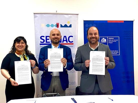 SERPAT y SERNAC firman convenio de colaboración