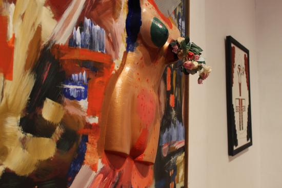 Obra de la exposición "Ellas. Hoy, mañana y siempre" de la Agrupación de Artistas Plásticos de La Serena