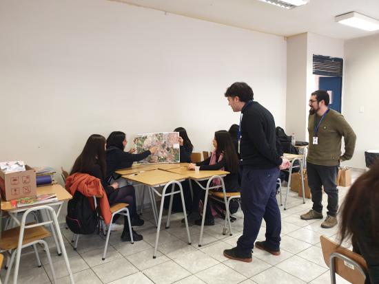 Actividad Educativa   “Cartografías experimentales interactivas” en San Fernando
