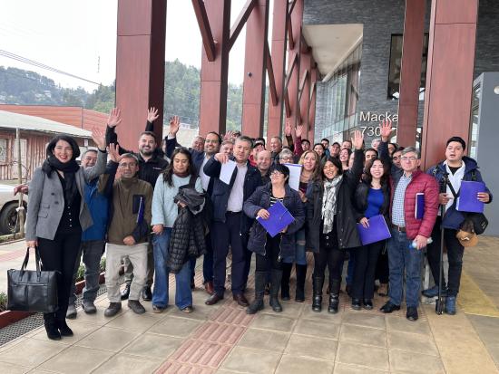 La instancia que convocó a comunidades cultoras del oficio provenientes de todo Chile,