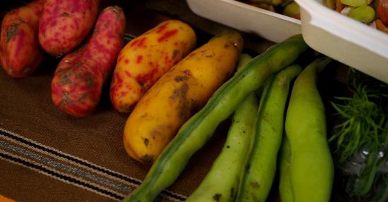 Sabores ancestrales destacan diferentes variedades de papas.