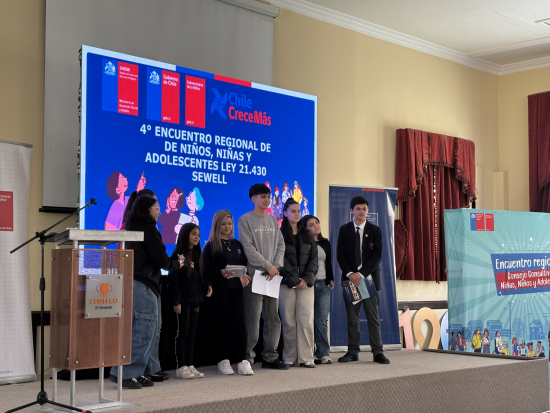 Dirección Regional del Servicio Nacional del Patrimonio Cultural O’Higgins participa en el 4° Encuentro Regional de Consejos Consultivos de Niñas, Niños y Adolescentes en Sewell
