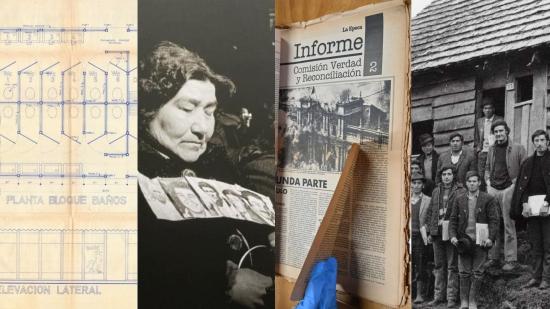 Imágenes del acervo documental de los sitios de memoria 