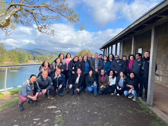 Taller realizado en la Dirección Regional de Los Ríos