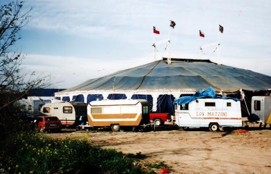 Imagen de circo tradicional chileno