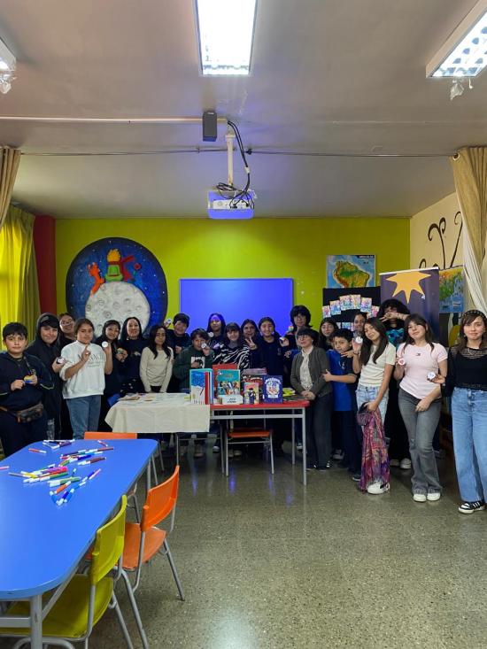 Estudiantes del Colegio Obispo Alvear