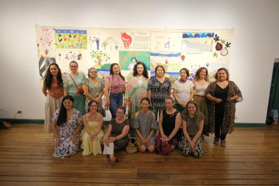 Exposición en el Museo Regional de Rancagua marca el cierre del taller “Hilando Palabras con Gabriela Mistral”