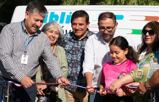 Inauguración bibliomóvil