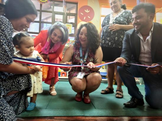 Arica inaugura su primera guaguateca: un nuevo espacio de lectura para la primera infancia