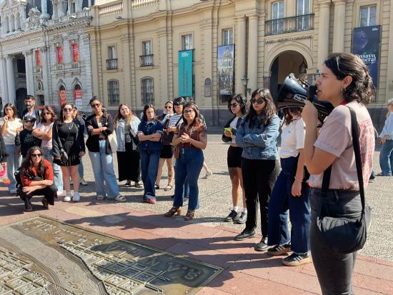 Recorrido en Plaza de Armas