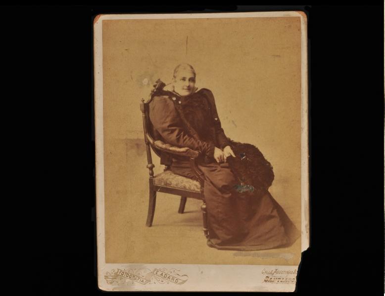 Victoria Subercaseaux a la edad de 45 años