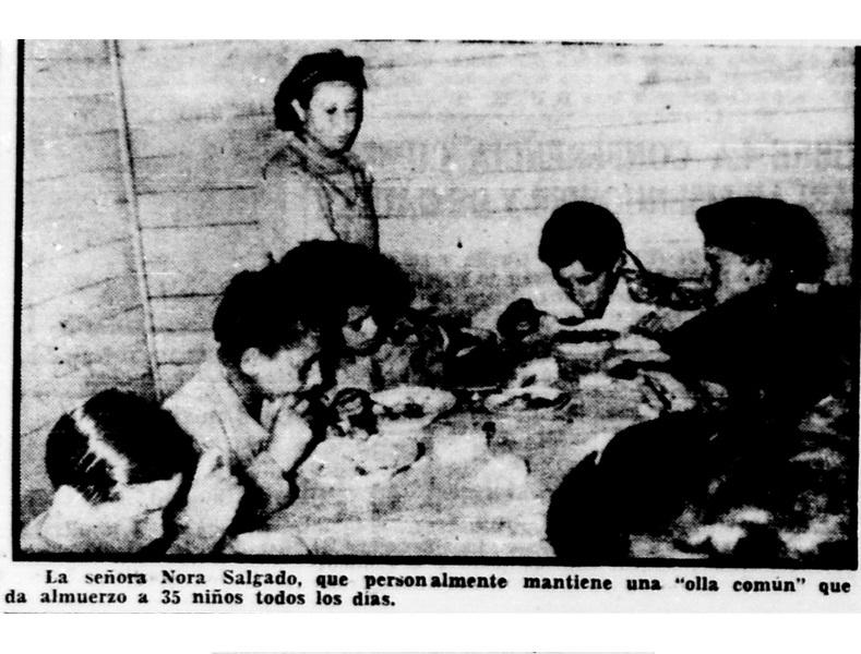 25 de abril de 1960. Ollas comunes